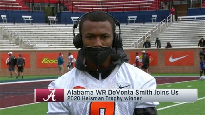 Where did DeVonta Smith go to college? Did DeVonta Smith play college football? 1 alabama devonta smith best wr
