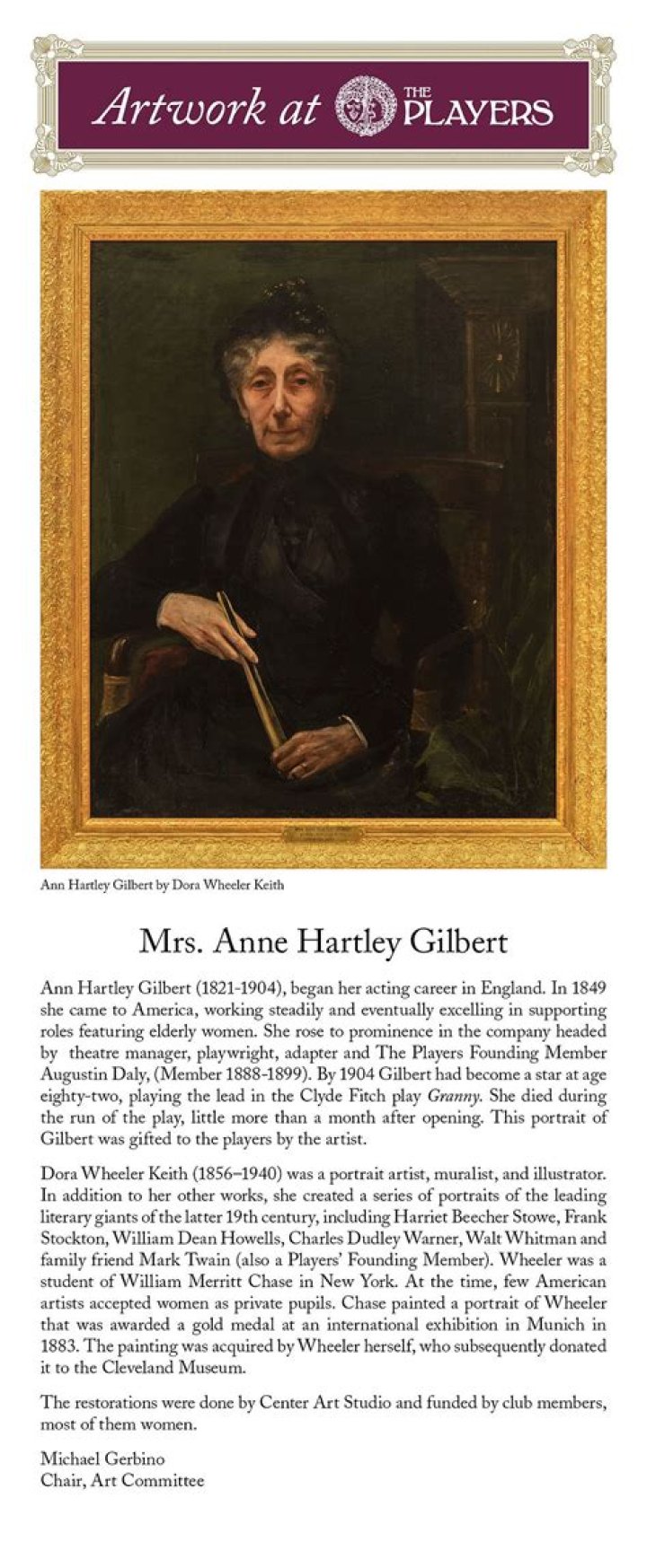 Anne Hartley Gilbert Anne Hartley Gilbert