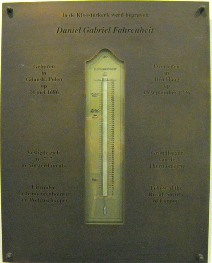 Daniel Gabriel Fahrenheit