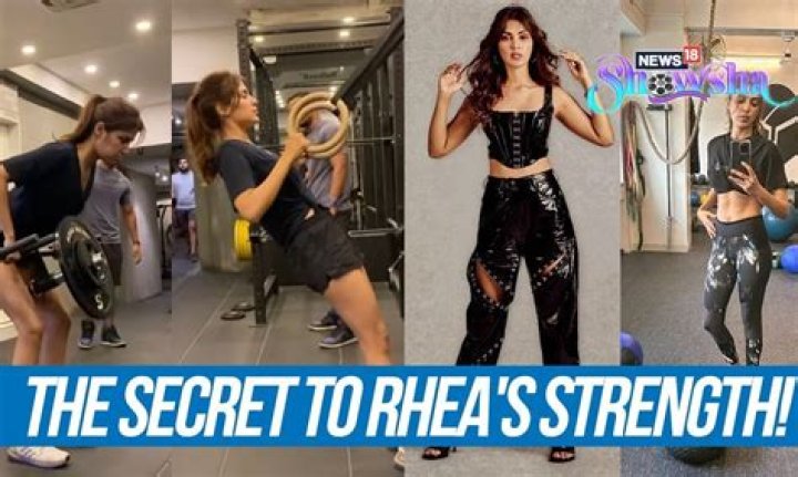 Rhea Chakraborty Workout Routine
