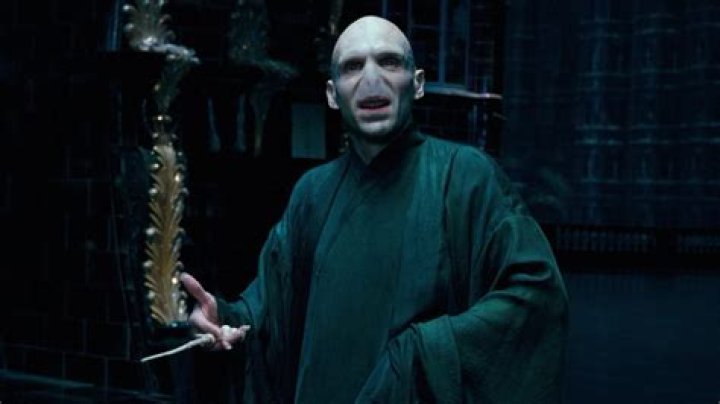 Voldemort with the Elder Wand in Harry Potter